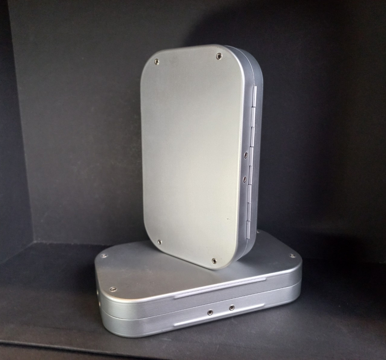 Alloy Classic / Swing Leaf Aluminium Fly Box With Alu clip new