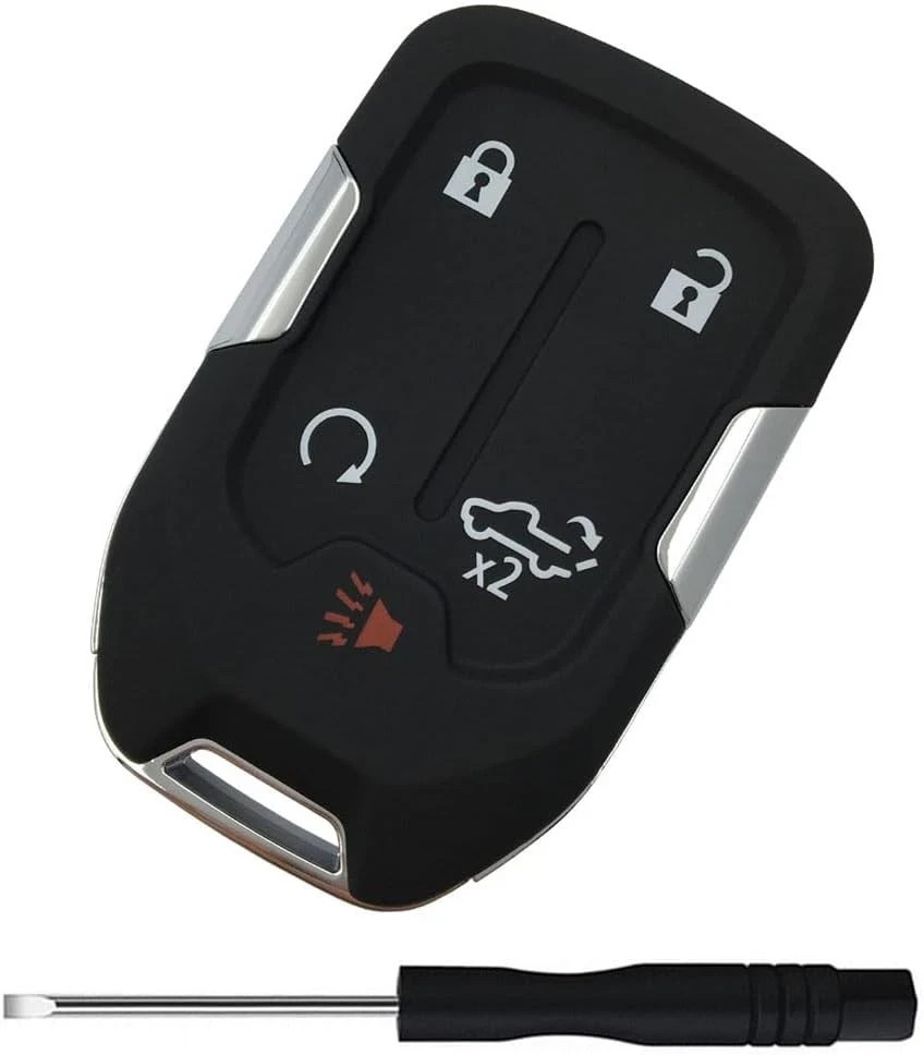 Replacement Smart Keyless Entry Remote Control Key Fob Case Cover for Chevy Silv