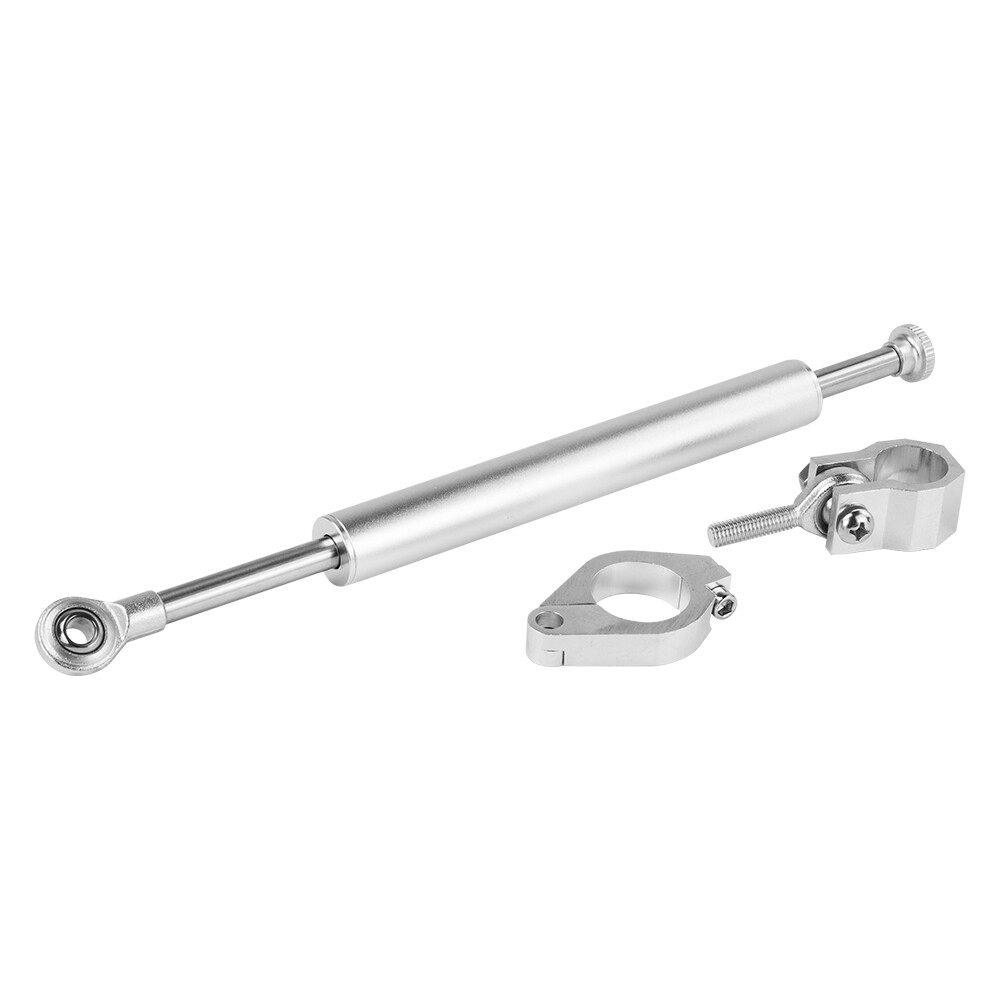 Universal Motorcycle Silver Stabilizer Steering Damper Fork For Honda CB1000R