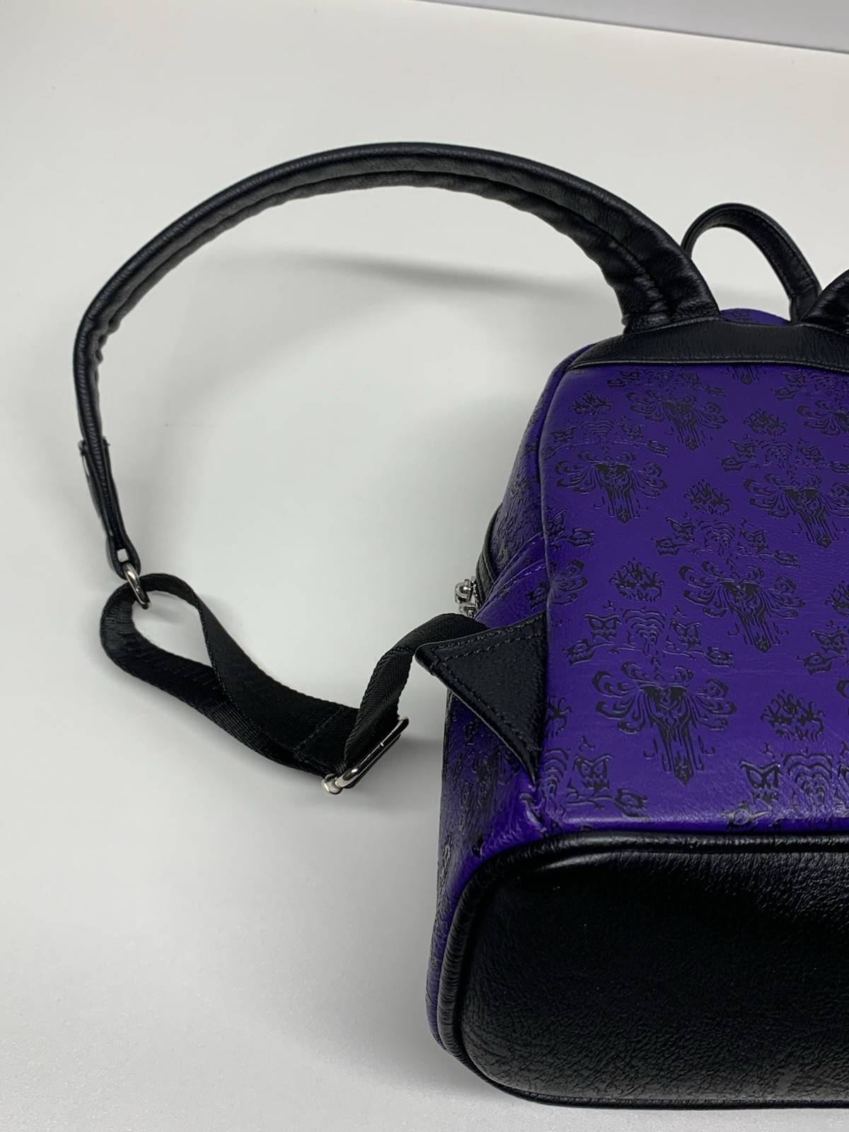 Rare Loungefly Disney Haunted Mansion Purple Backpack Amazing Condition