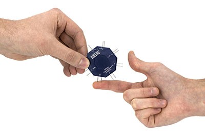 Baseline, 2-point Disk-Criminator, 2 Disk Set, Metal Tips