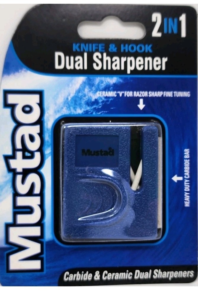 Mustad Knife & Hook Dual Sharpener