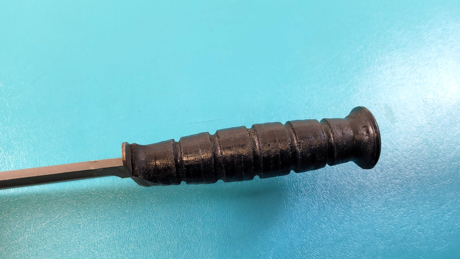 Vintage US Military Ontario Mark 2 Fighting Knife + Black Sheath TR720