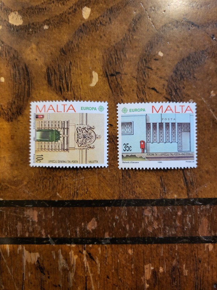Stamps Malta Scott #749-50 nh