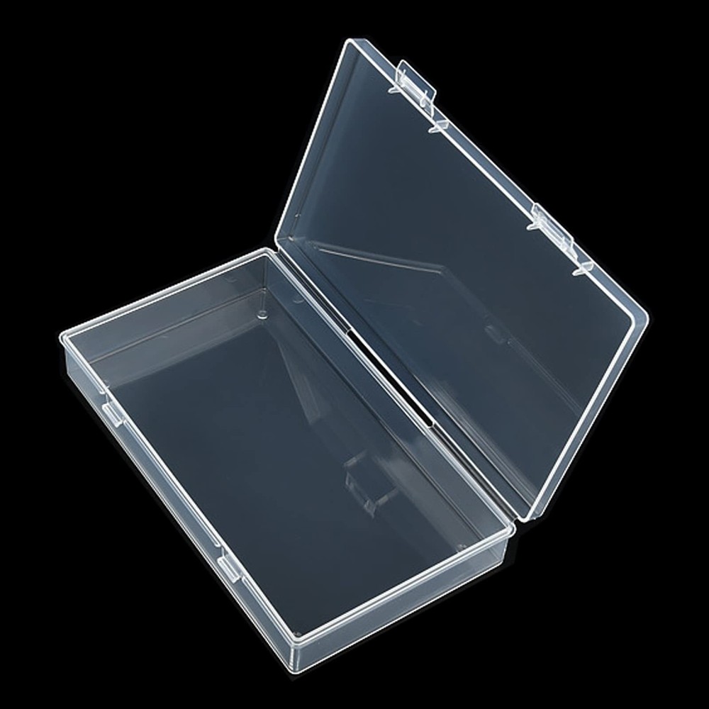 Thintinick 8 Pack Rectangular Clear 6.5 x 3.74 x 1.18 inch, Transparent