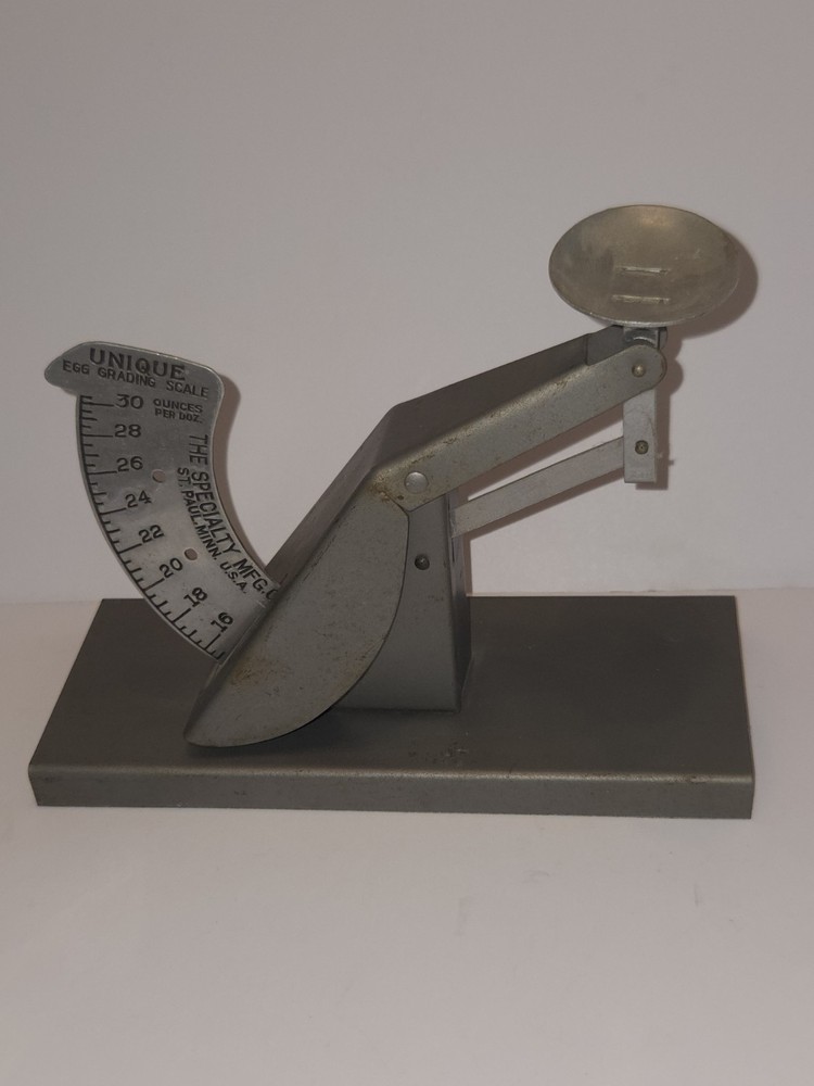 Vintage Unique Egg Grading Scale