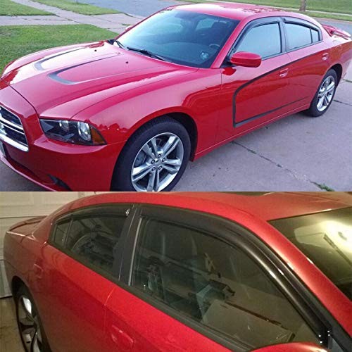 Lightronic Extra Durable Outside-Mount Auto Vent Window Visor, Outside Mount