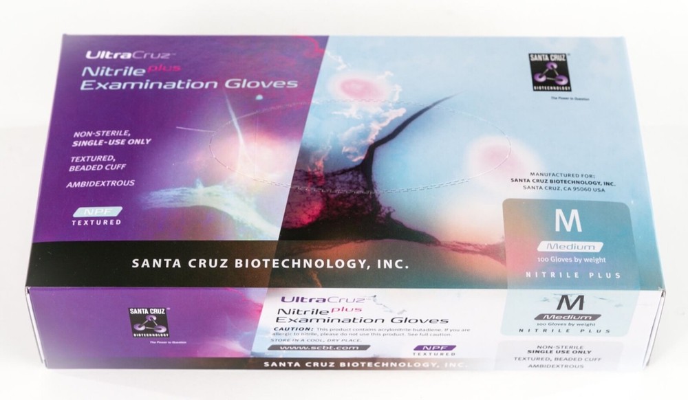 UltraCruz Gloves, Nitrile Plus, Medium, Case