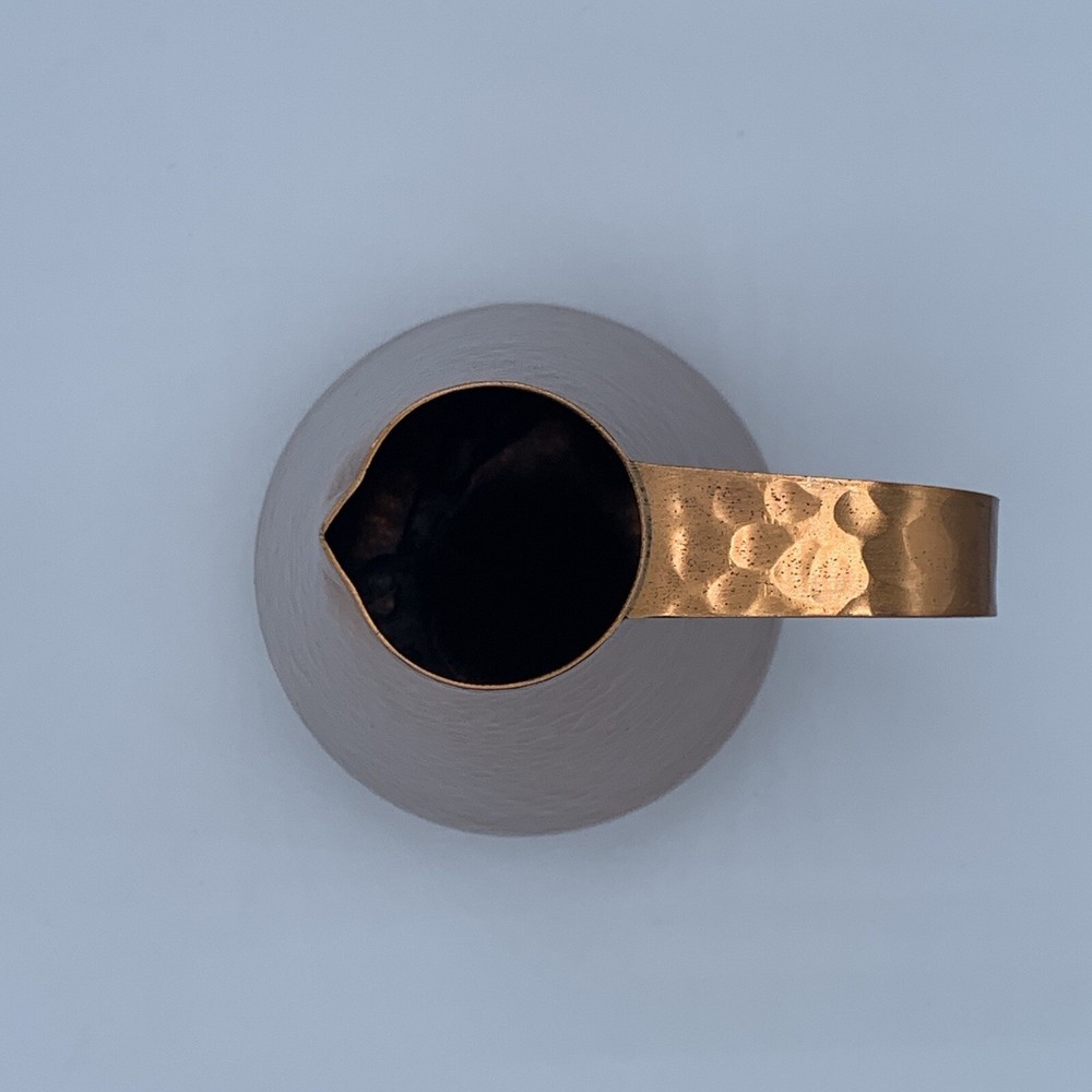 Wall Handarbeit German Hammered Copper Pitcher