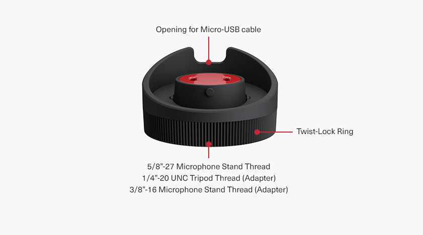 Mevo Plus Camera Mount Base Original Livestreaming Replacement Mount Only