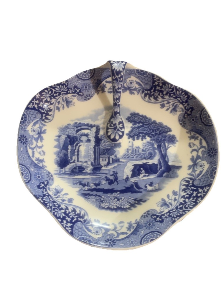 Spode Italian Handled Tray. 8" By 8"