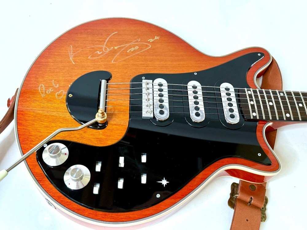 Brian May SIGNED BMG Special Full Conversion RSC Custom Shop Guitar + Extras