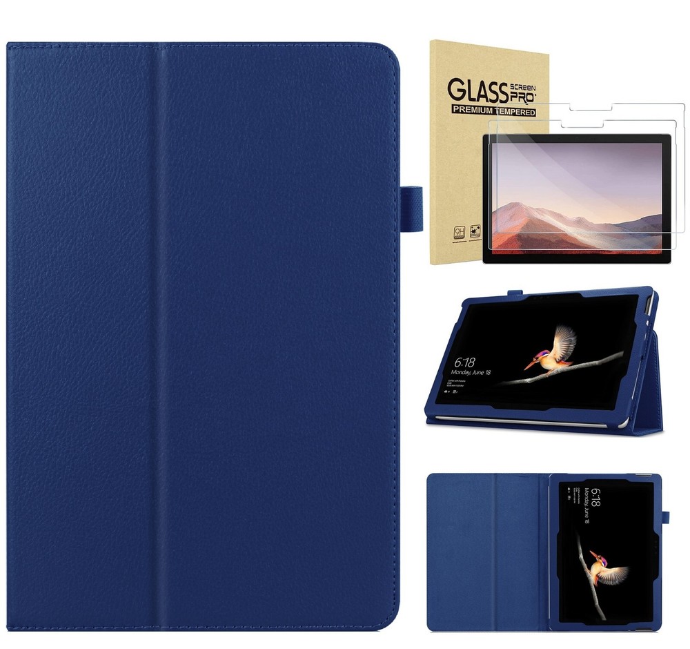 Folio Stand Cover Case For Microsoft Surface Pro 8/Pro 7/Pro 6/Surface Go 4/Go 3