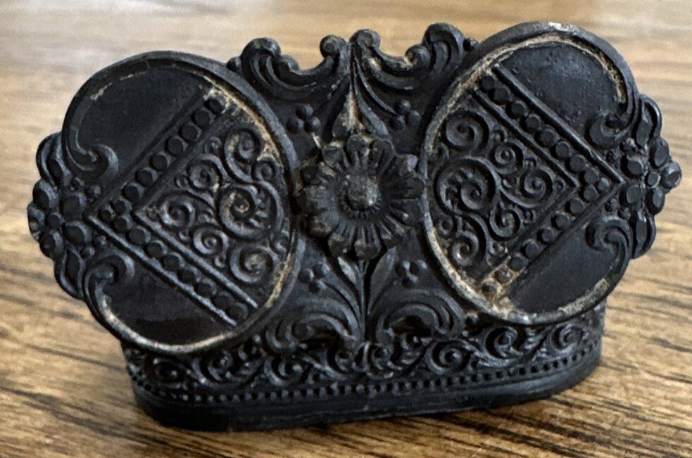 Antique Pewter Snuff Box