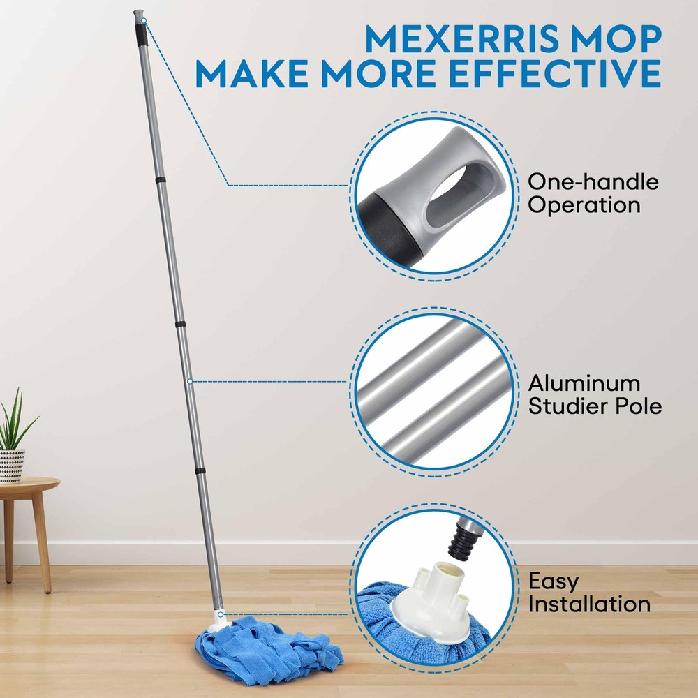 Matthew Microfiber Cloth Mop Compatible with Ceda Microfiber Cloth ... Fast Ship