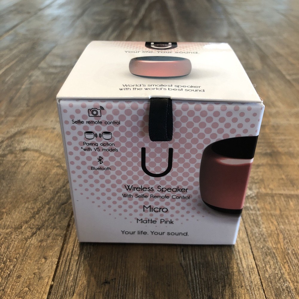 U Speakers  Wireless Speaker Micro Matte Pink