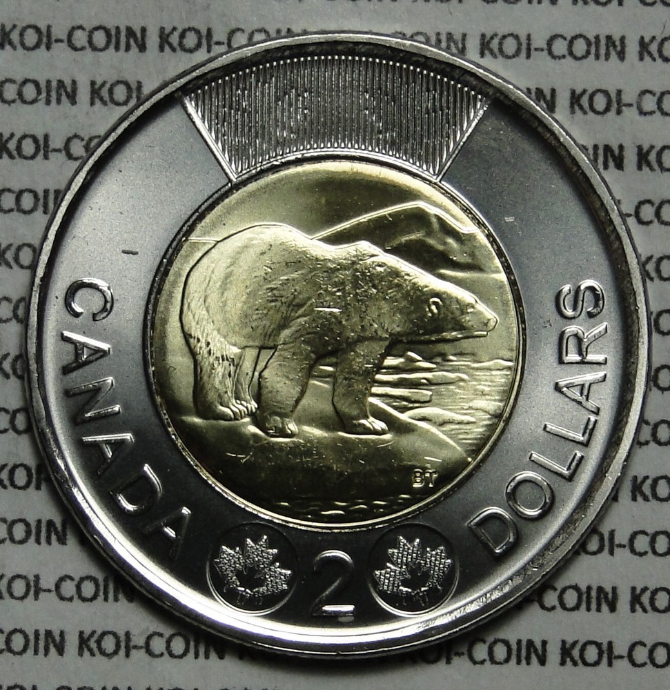 *Error*Strike Throughs*BU Canada 2025 first strike $2 toonie coin