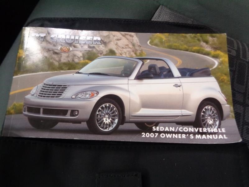 PTCRUISER 2007 Owners Manual 1129581