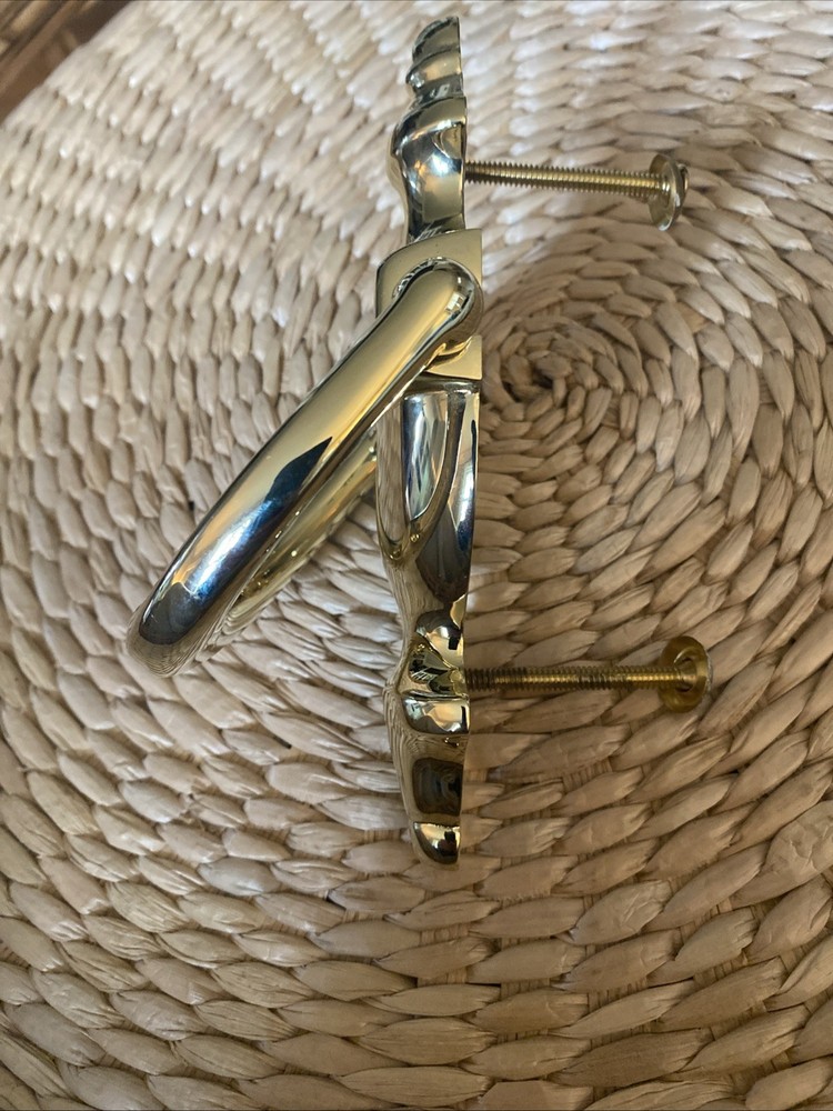 Baldwin Solid Brass Colonial Knocker 6.5” X 3.5”
