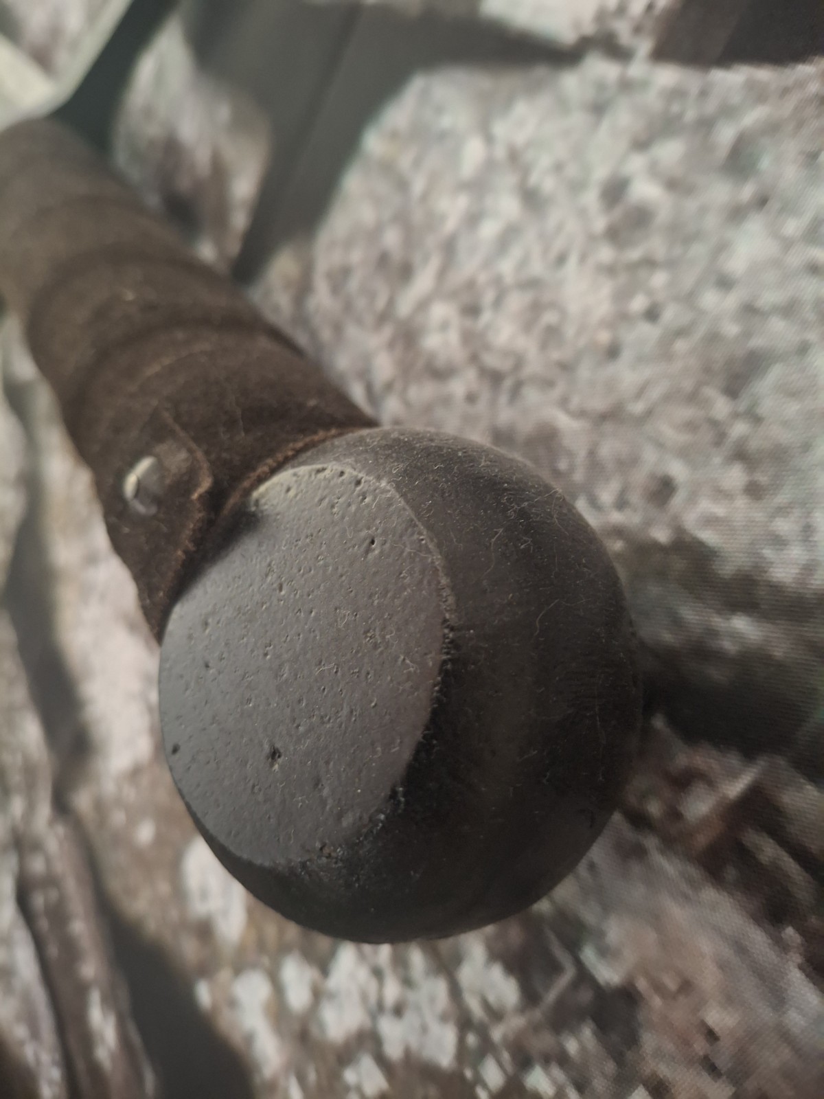 A Replica of A Medieval Sword. Medieval Sword.