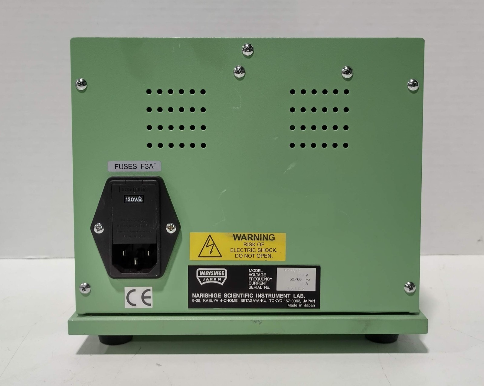 Narishige PP-830 Single Stage Microelectrode Puller Partially Tested Read