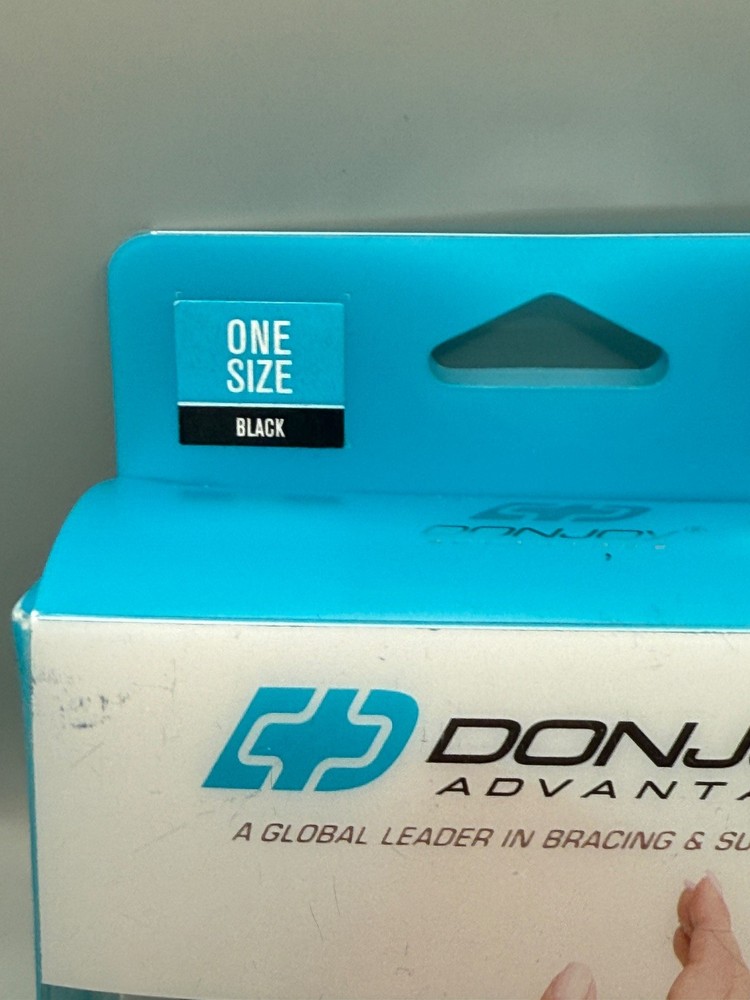 DonJoy Advantage Wrist Wrap Universal Strap Black One Size Mild Support