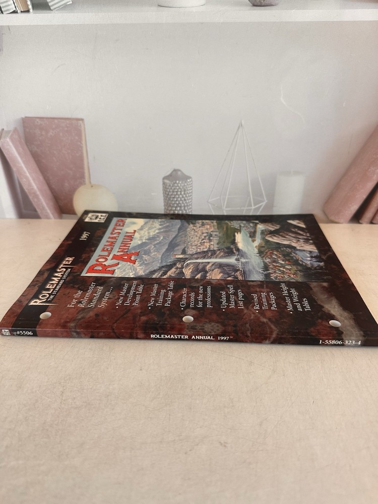 ICE Rolemaster 3rd Ed Annual 1997 #5506