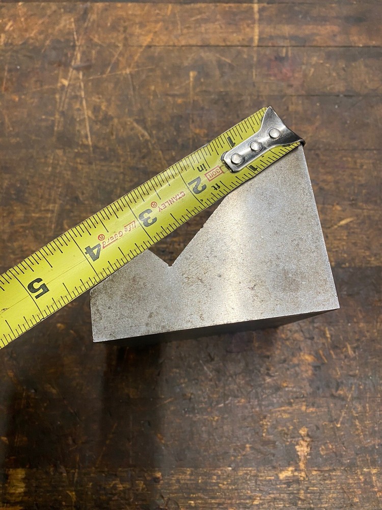 Vintage Tool Makers Magnetic Transfer Block Angle Plate