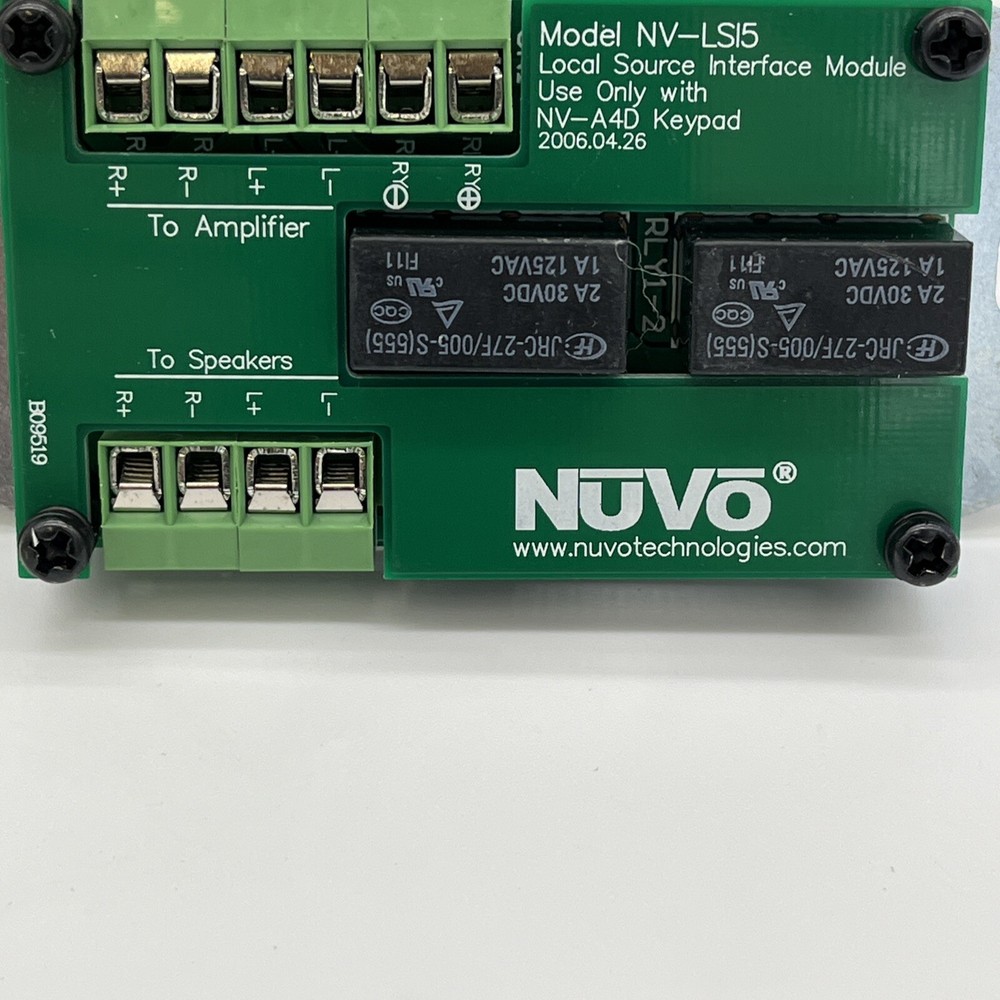 Nuvo Technologies "Generation D" Simplese System Local Source Interrupt NV-LSI5