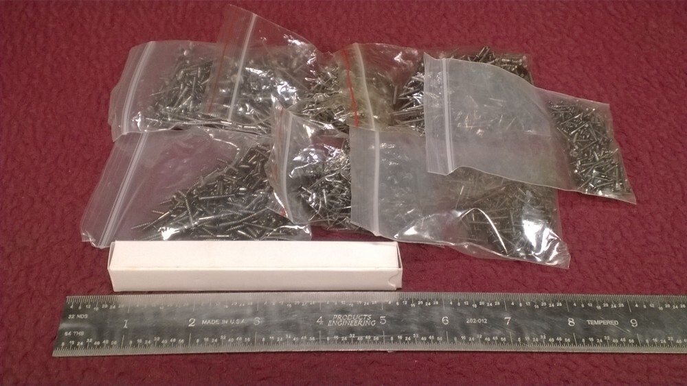 HOBBY TOOLS - PRECISION PHILLIPS HEAD SCREWDRIVER & 7 SCREW SIZES - 150-EACH