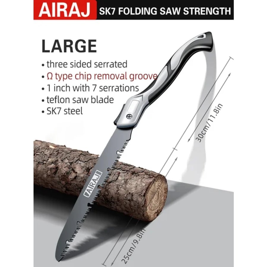 Folding Saw Woodworking Hacksaw Multifunction Sharp Camping Tool