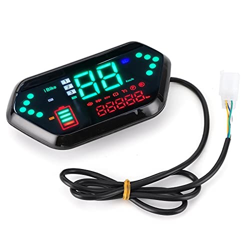 Universal Motorcycle Speedometer,Ebike Electric Speedometer Motorcycle