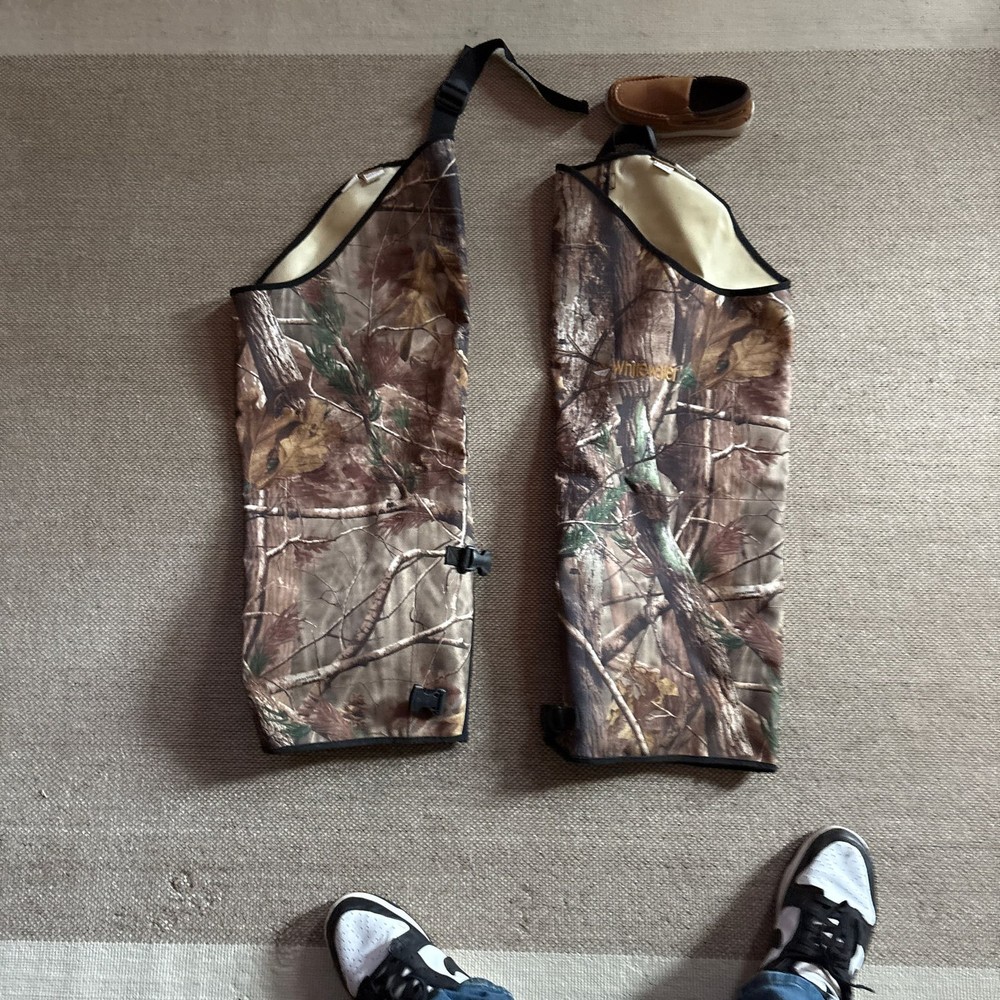 Whitewater Outdoors Snake Guard Proof Chaps Realtree Camo