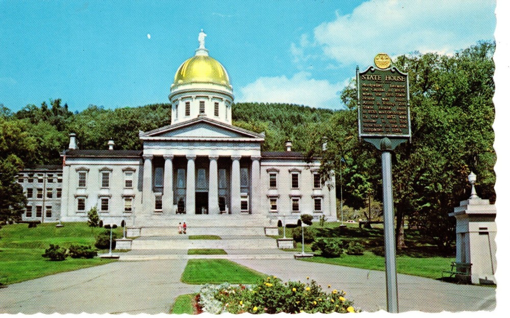 STATE CAPITOL, MONTPELIER, VT  -  PC7152