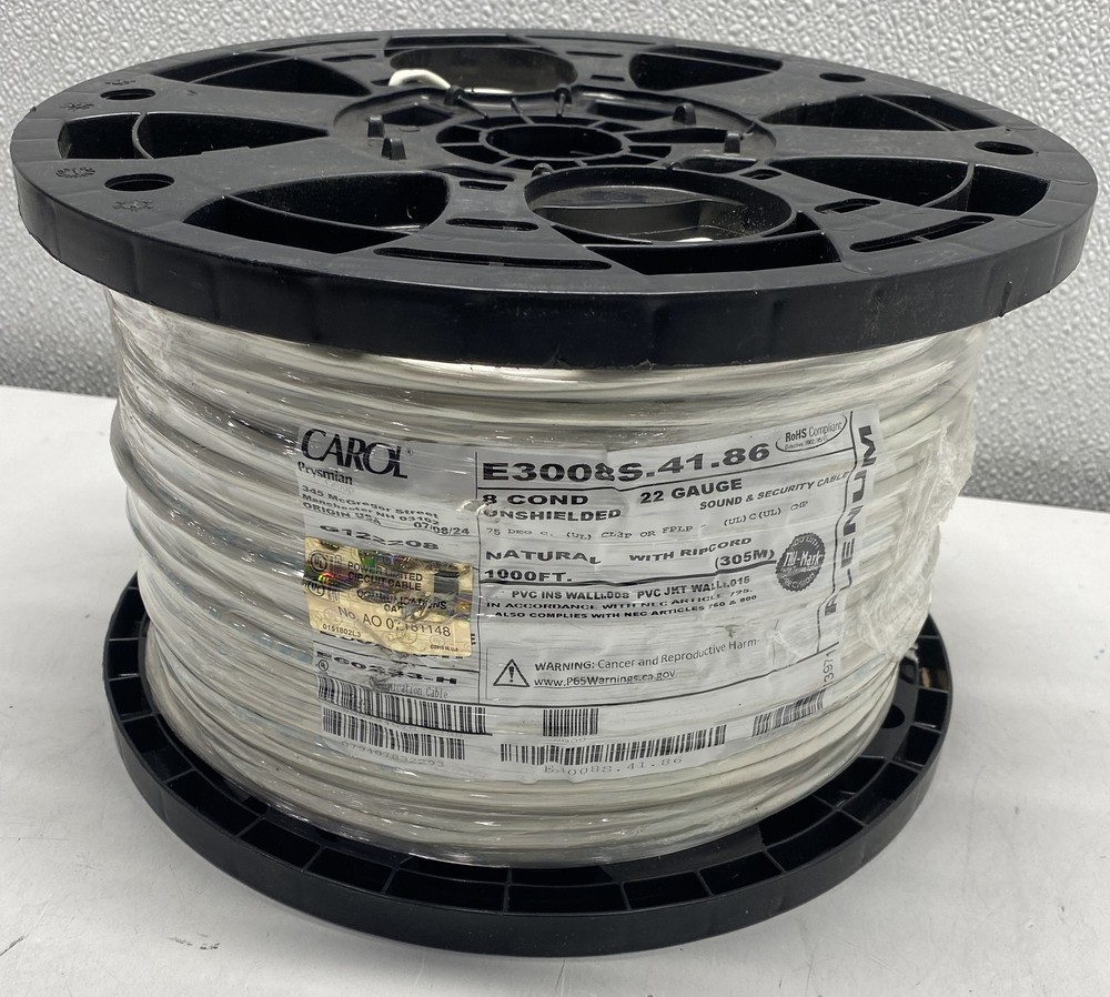 Carol E3008S.41.86 8C/22 Unshielded CMP Cable
