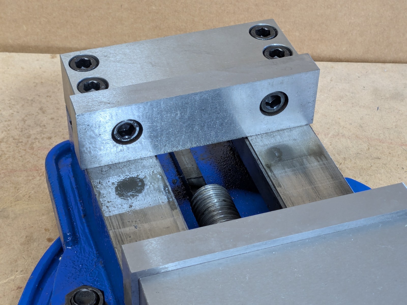 Precision Milling Machine Vise w/ Swivel Base 6" Jaw Width 6" Opening Capacity