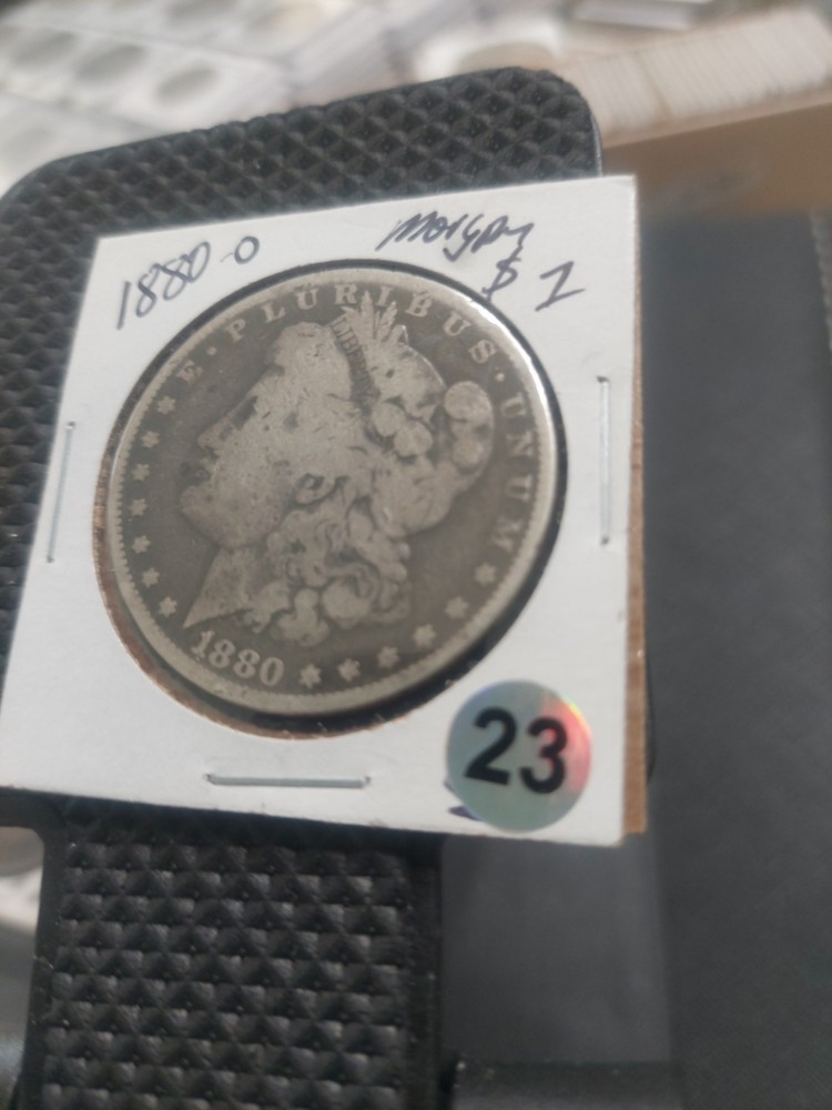 1880 O Morgan Silver Dollar