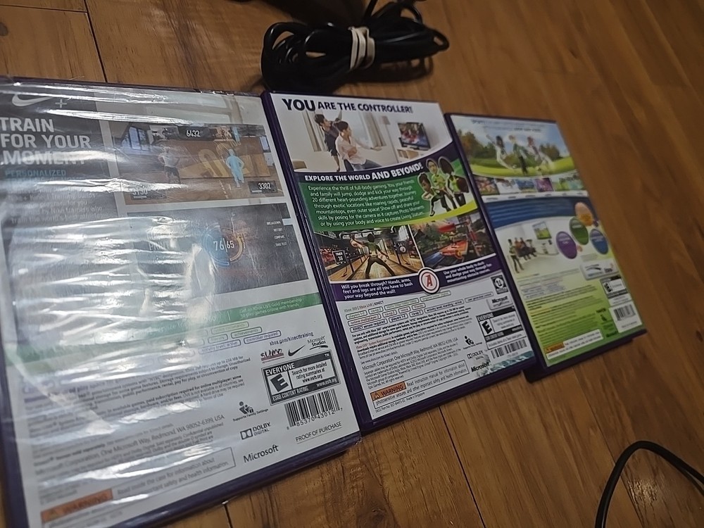 Microsoft Xbox 360 Kinect Sensor Bar with 3 Games Bundle Tested