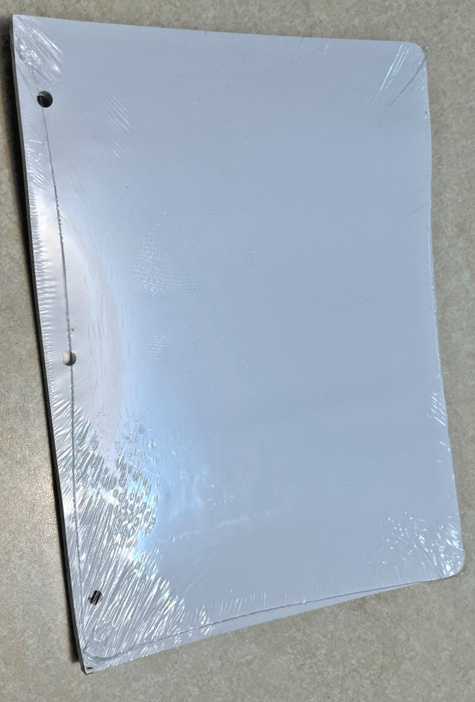 #60 Minkus Framed 1-Sided Quadrilled Pages for 3-Ring Pkg. of 35 Pages