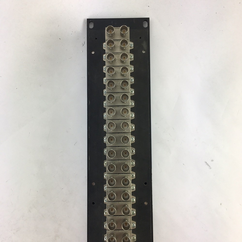 Bittree B52T-2WTHD 2x26 2RU Panel Black Normalling Terminating Audio Patchbay