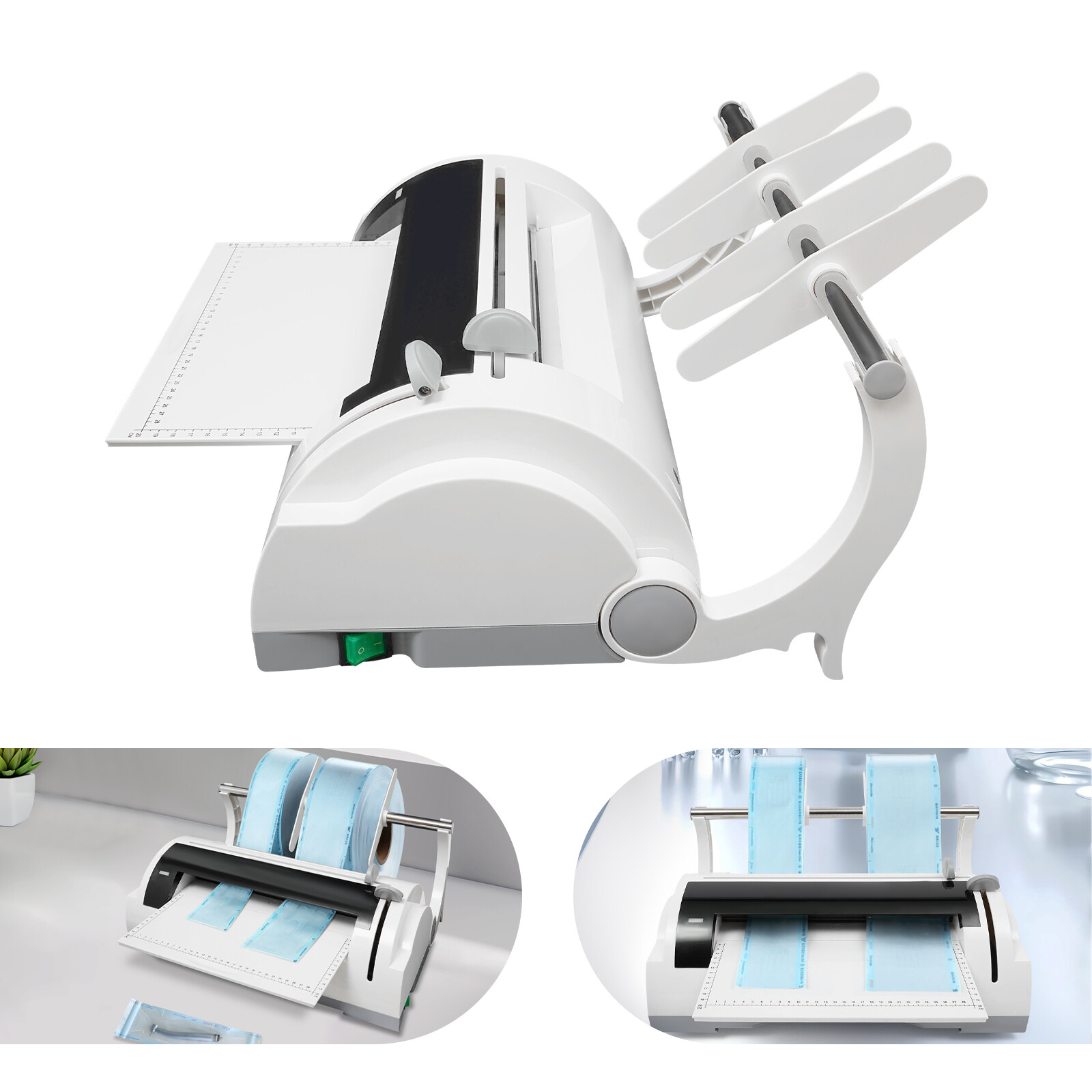 110V 300mm Commercial Sterilization Bag Sealing Machine Oral Sealer With Bracket