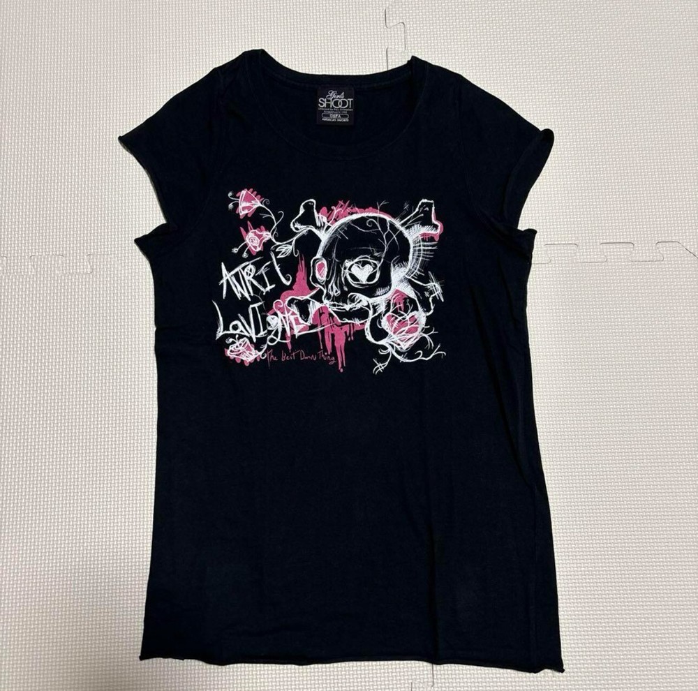 AVRIL LAVIGNE the best damn thing Tour T-Shirt Woman Free Size Japan Unused