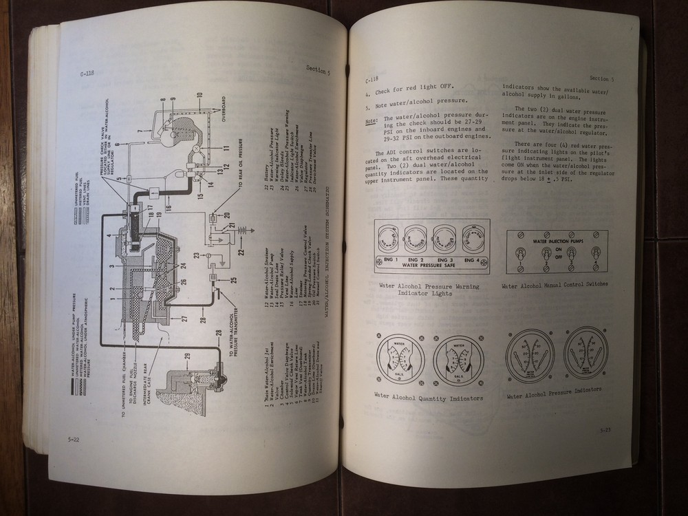 Douglas C-118 Liftmaster Flight Crew Study Guide aka DC-6