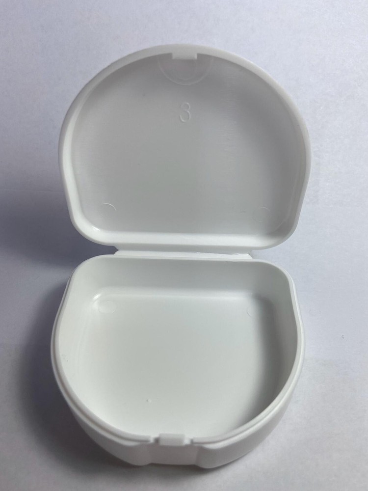 5-pcs Dental Retainer Box, Mouthguard, Denture Storage Case, Multi Color