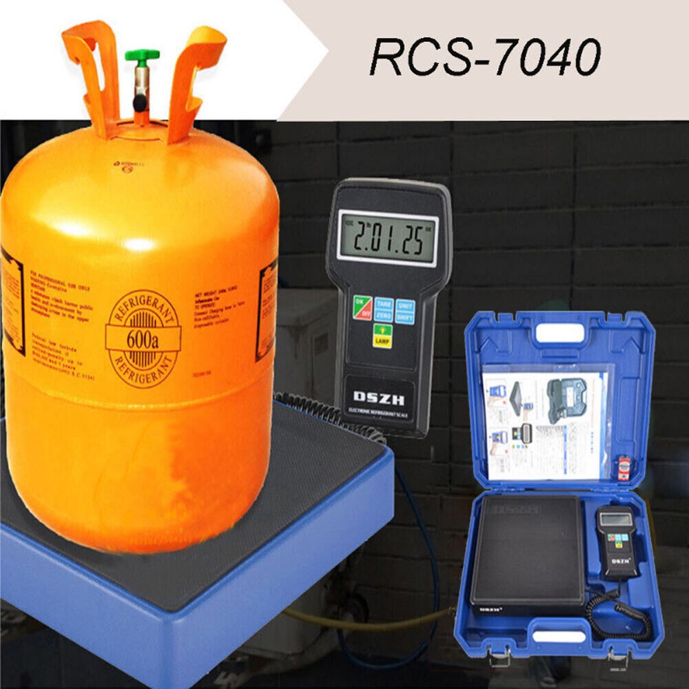 RCS-7040 Electronic LCD Display Refrigerant Charging Scale Electronics Precision