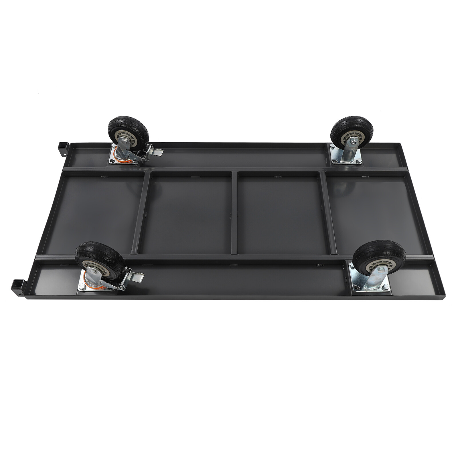 2000Lbs Platform Cart Dolly Industrial Flat Dolly Cart Hand Truck Trolley Heavy