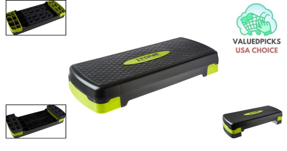 Lightweight Aerobic Step Platform with Non-Slip Design - Workout Anywhere!