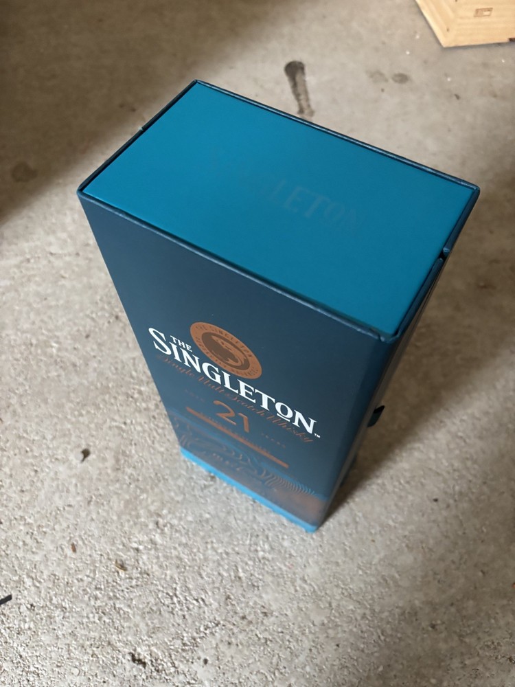 Singleton 21 yrs Whisky - Empty Box