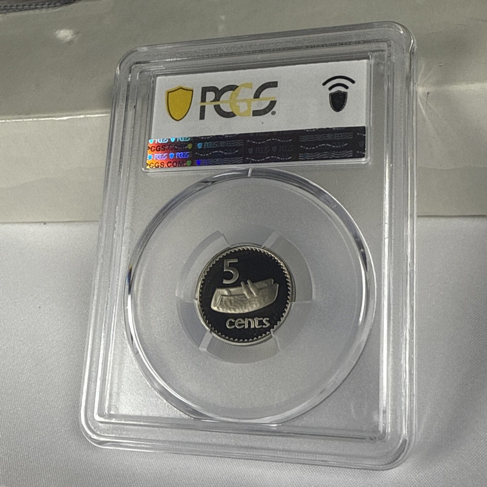 1982 FIJI Proof 5 Cent PCGS PR 69 DCAM