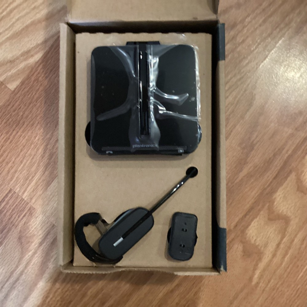 PLANTRONICS Poly CS540 Wireless DECT Headset Black NEW